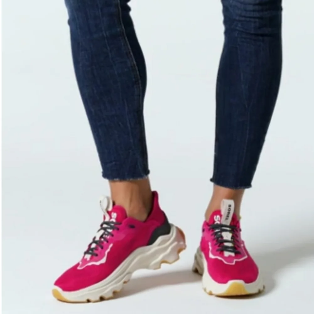 Sorel Kinetic Breakthru Day Lace Sneakers Size 7 - Picture 11 of 11